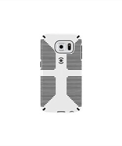 Speck Products CandyShell Grip Case for Samsung Galaxy S6 - Carrying Case - Retail Packaging - White/Black